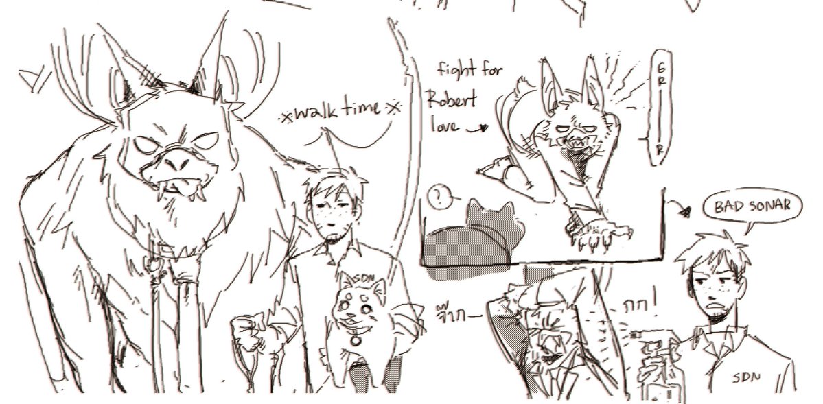 Some doodle from magma ;p #mechabat