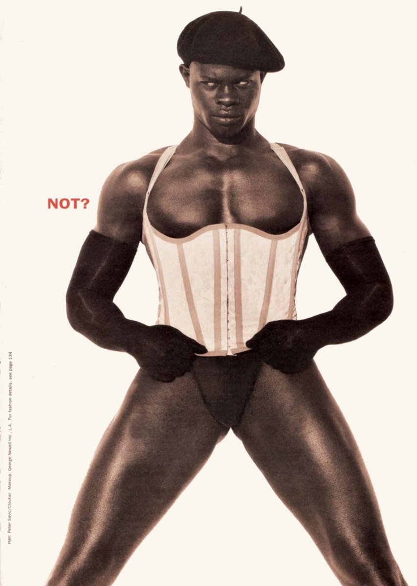 binzbysolange's tweet image. Djimon Hounsou for Interview Magazine photographed by Herb Ritts, 1991.