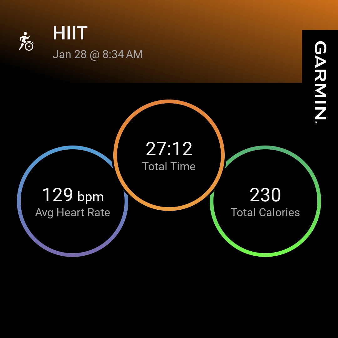 #garmin #beatyesterday