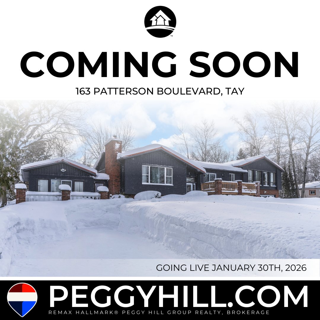 COMING SOON! // 163 PATTERSON BOULEVARD, TAY

For more information go to our website: peggyhill.com/listing/163-pa…