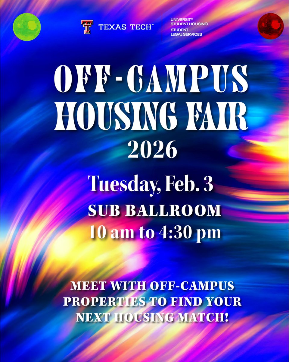 Texas Tech Housing tweet media