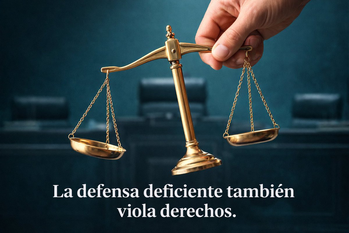 #Importante 📌 La SCJN fue clara:
sí es válido que un juez intervenga cuando detecta que una persona está siendo mal defendida por su abogada o abogado.

Cuando el juez advierte una incapacidad técnica clara y repetida —no un error aislado— puede prevenir.
Es decir, advertirle