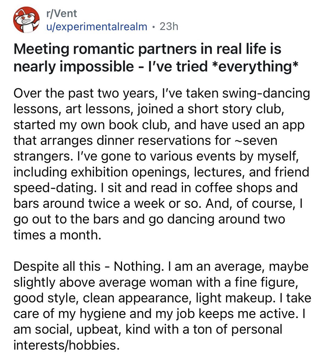 thechosenberg's tweet image. There are no meet cutes stop expecting meet cutes in 2026