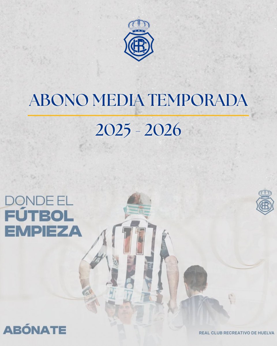 Comunicados a todos nuestros aficionados, que la campaña de abonos online ya está disponible en nuestra página web 👏🏻

Aquí os dejamos el enlace para poder tener tu carnet de socio para la presente temporada ⬇️ 

🔗: ticket-onlineshop.com/ols/abonos-rec…

Súmate al barco, aún hay hueco 😉💙