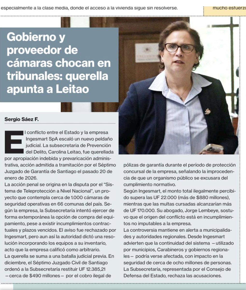 Se querellaron contra la Subsecretaria de Prevención del Delito por apropiación indebida y prevaricación administrativa 🫠