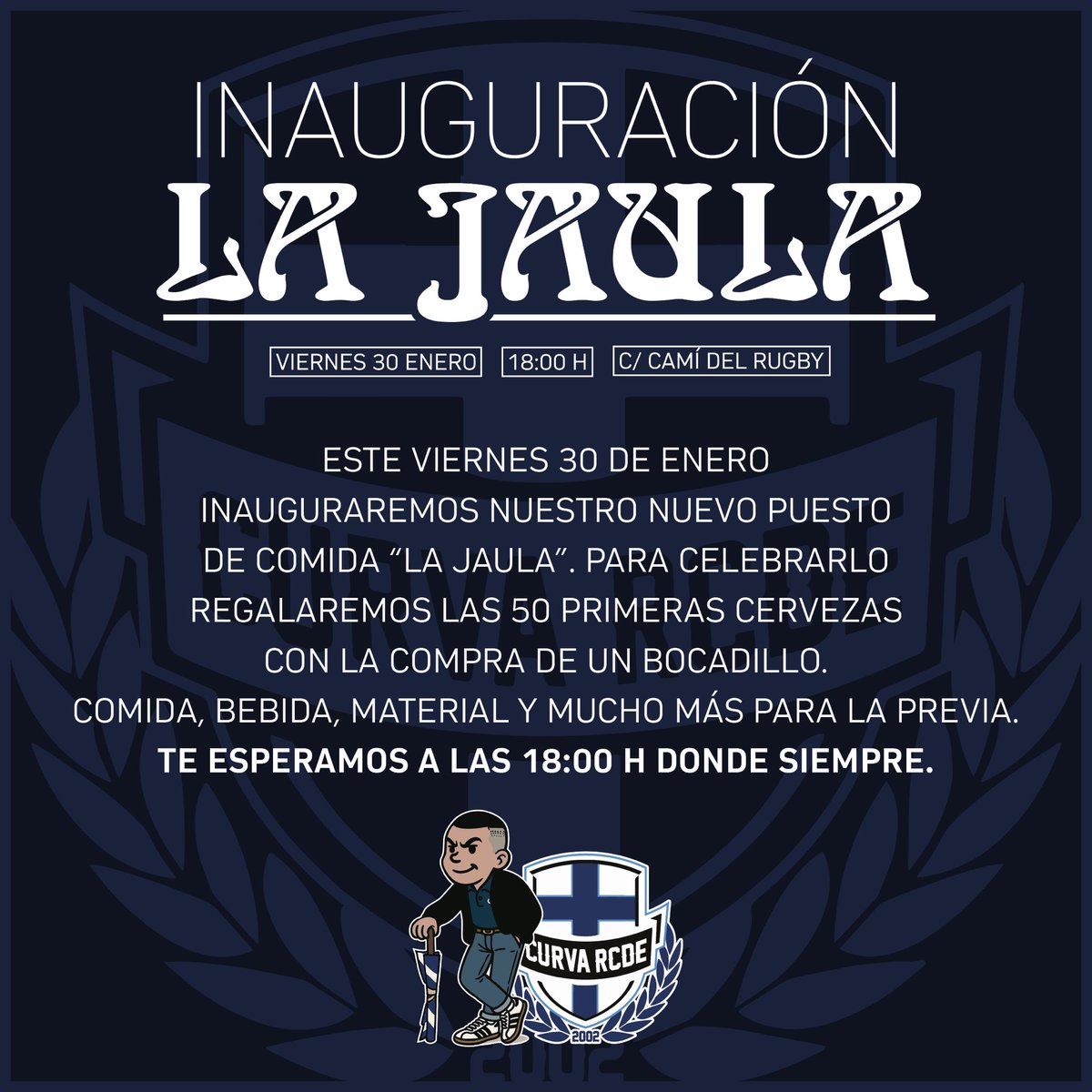 Curva RCDE tweet media