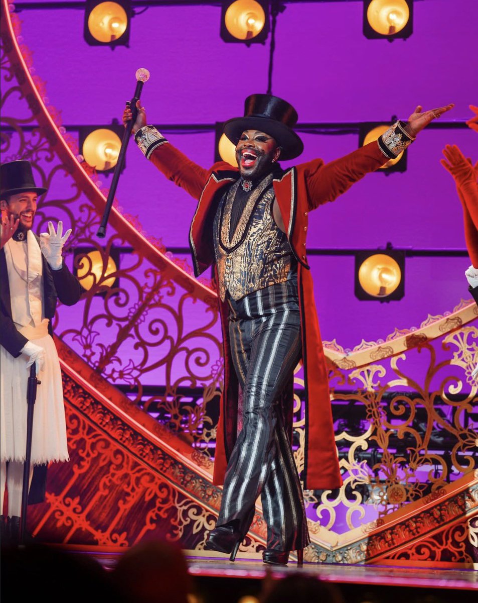 Drag_Crave's tweet image. Bob the Drag Queen looks fabulous as Harold Zidler in "Moulin Rouge" at the Al Hirschfeld Theatre in New York, New York.