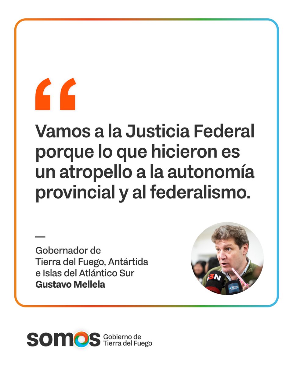 Gustavo Melella tweet media