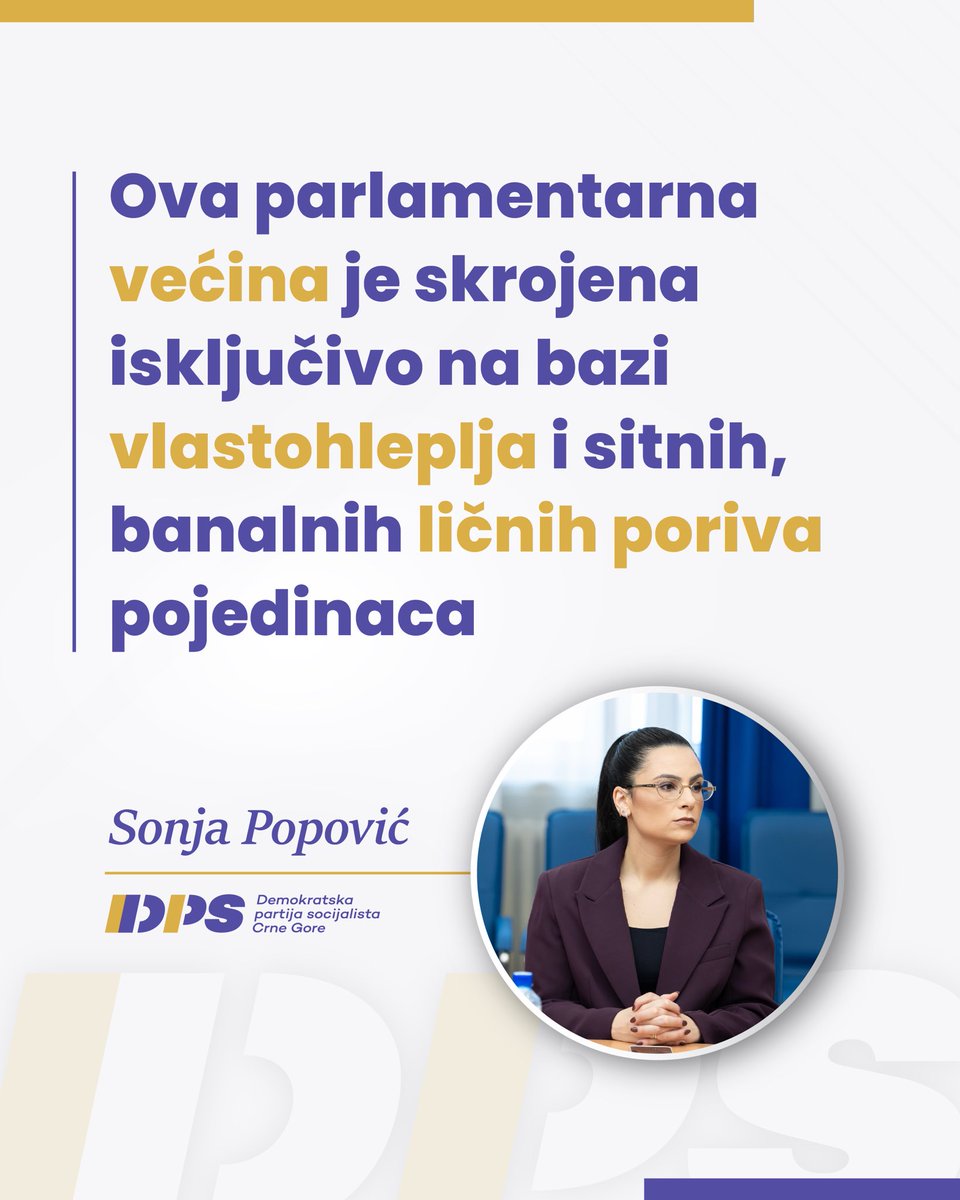 DPS - Crne Gore tweet media