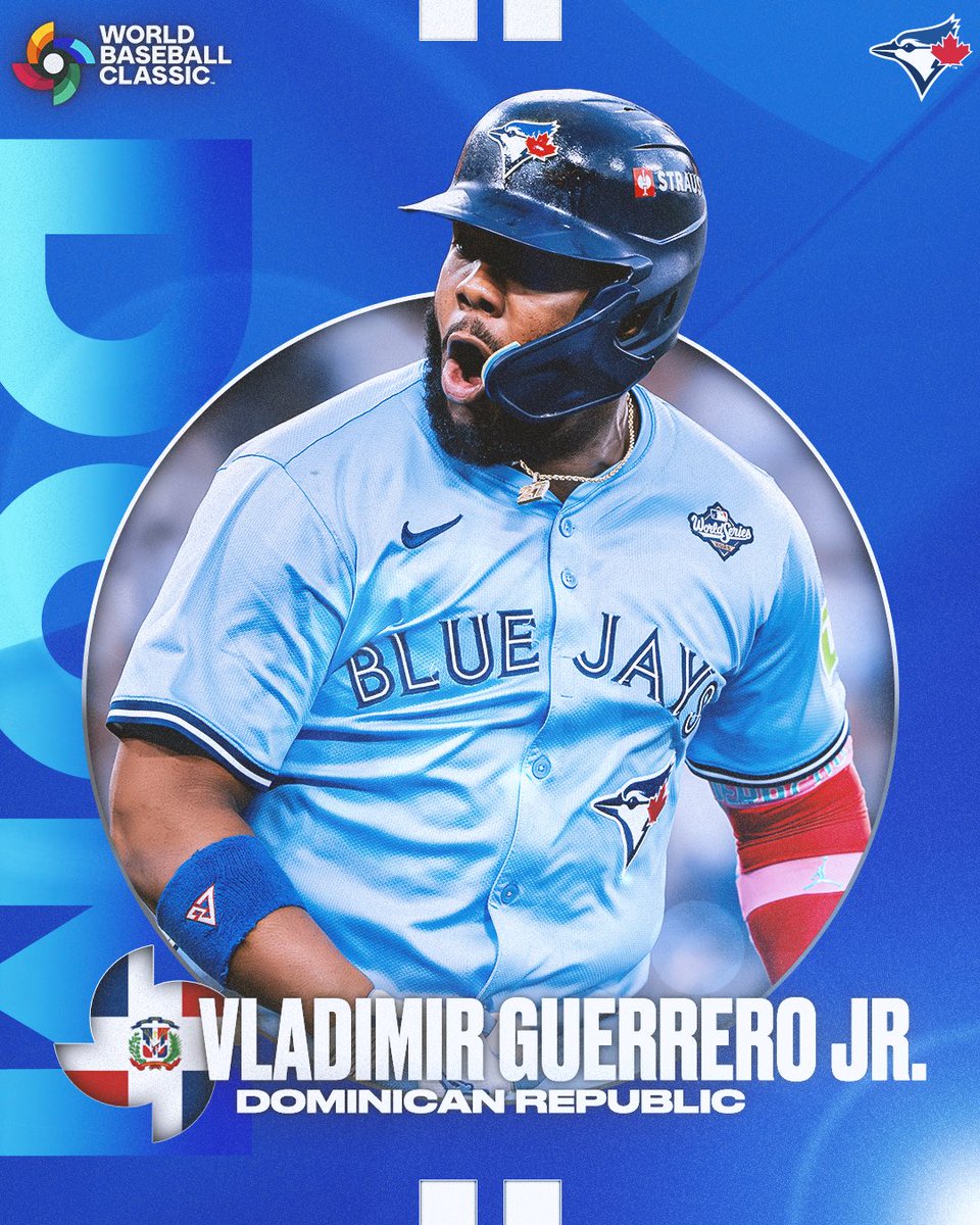 The Prince of #PLAKATA 👑
🇩🇴 ¡El héroe de Don Gregorio!
OFFICIAL: Vladdy has been named to Team DR for the WBC!