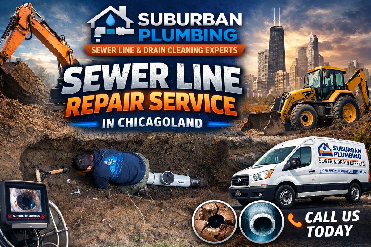 🚧 Sewer line problems in Chicagoland?

Our expert team specializes in sewer line repair with precise diagnostics and long-lasting solutions.

📞 Call us today: 708-480-2073

👉 Learn more: suburbanplumbingexperts.com/sewer-line-rep…

#SewerLineRepair #ChicagoPlumber #SuburbanPlumbing