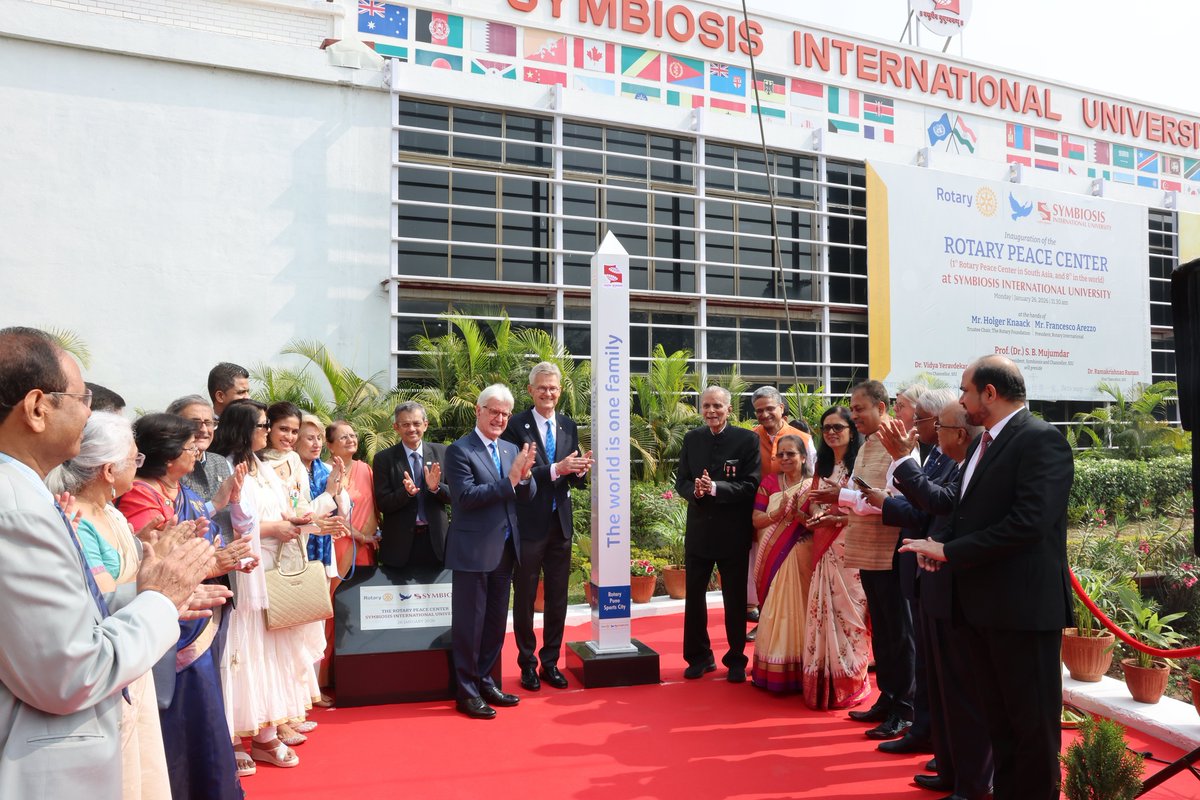 Rotary International tweet media