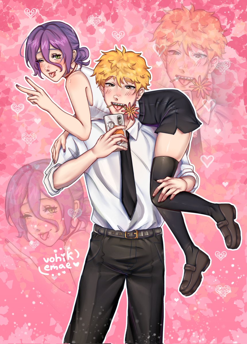 Valentine's day soon 

#denji #reze #chainsawman