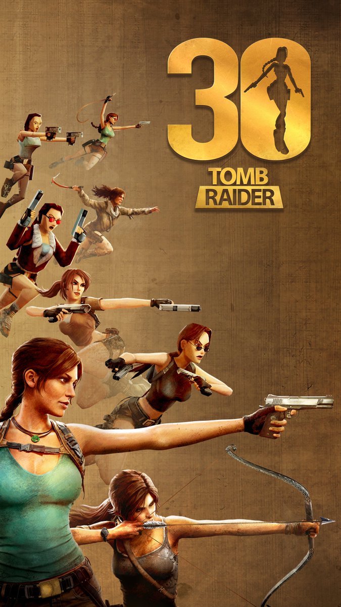 Here are all the versions of the Tomb Raider 30th Anniversary key art for desktop, mobiles &amp; tablet: