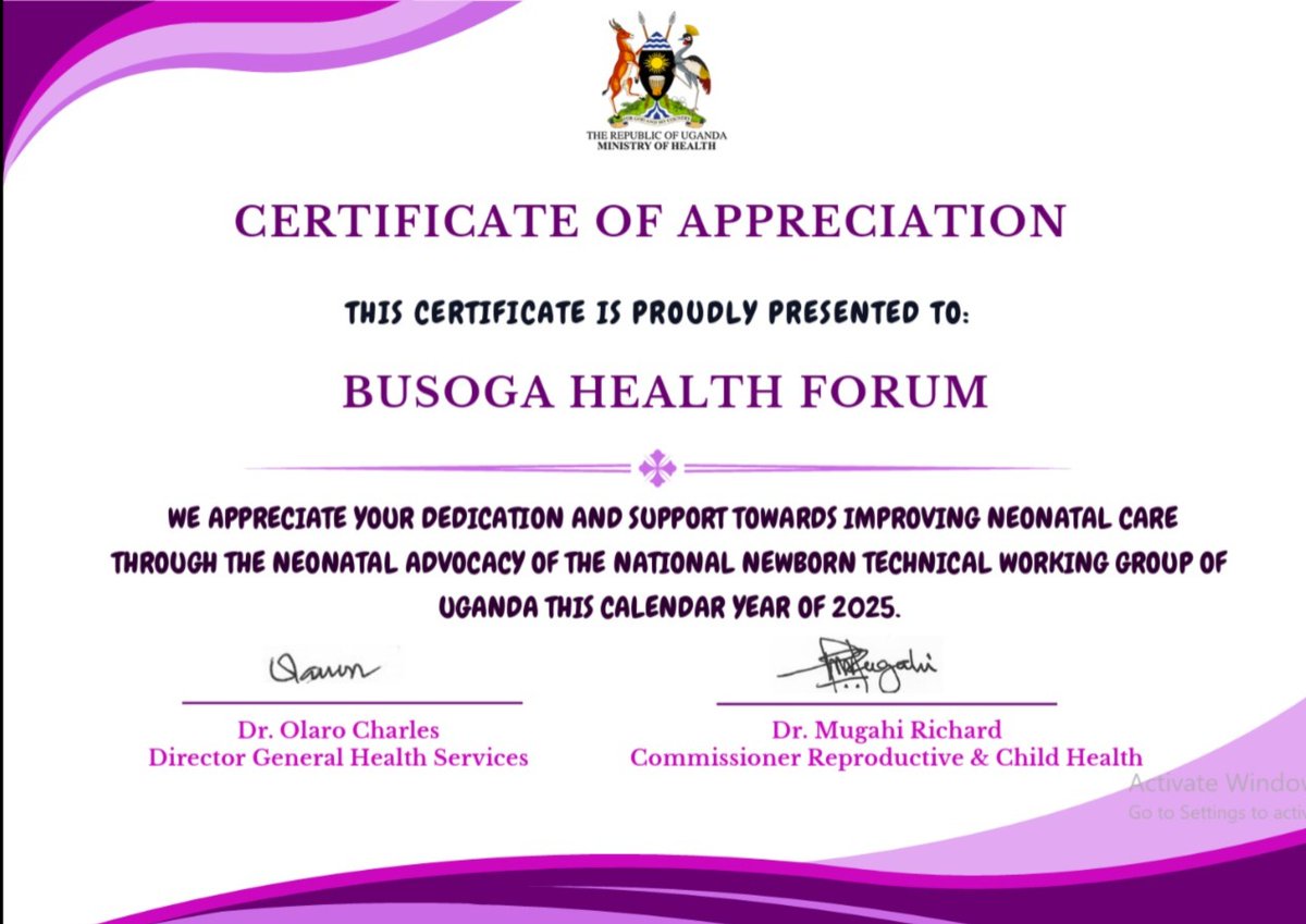 Busoga Health Forum tweet media
