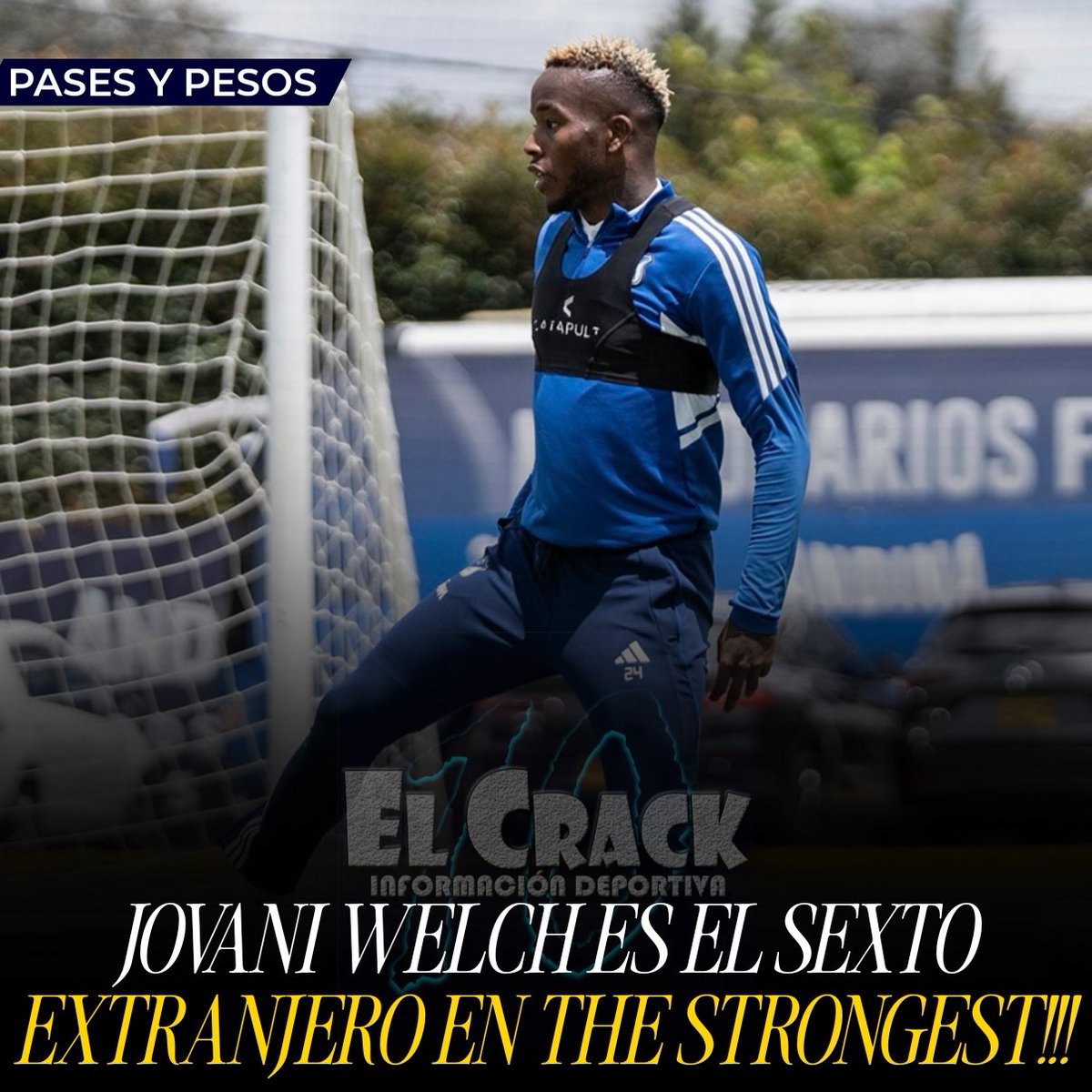 KinioCrack's tweet photo. #PasesyPesos | Jovani Welch es el nuevo volante de #ElDecanoPaceño!
El panameño llega a préstamos desde Alianza FC, de su país. Su último Club fue el Monagas.
Welch jugó con su selección en el empate con Bolivia, en la ciudad de Tarija.
#FutbolBoliviano
#TheStrongest
#ElCrack https://t.co/ruEYcHwLyi