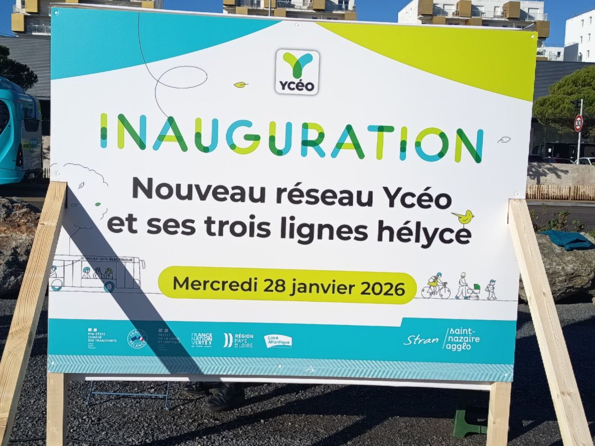 Prefet44's tweet photo. #Mobilités🚌| Un réseau de bus, d'aménagements paysagers et de voies cyclables pour l'amélioration de la vie quotidienne, avec le soutien de + de 5 M€ de l’État.

➡️1 projet collectif et exemplaire en matière de mobilité du quotidien et de transitions écologique et  énergétique. https://t.co/agPmaItIC9