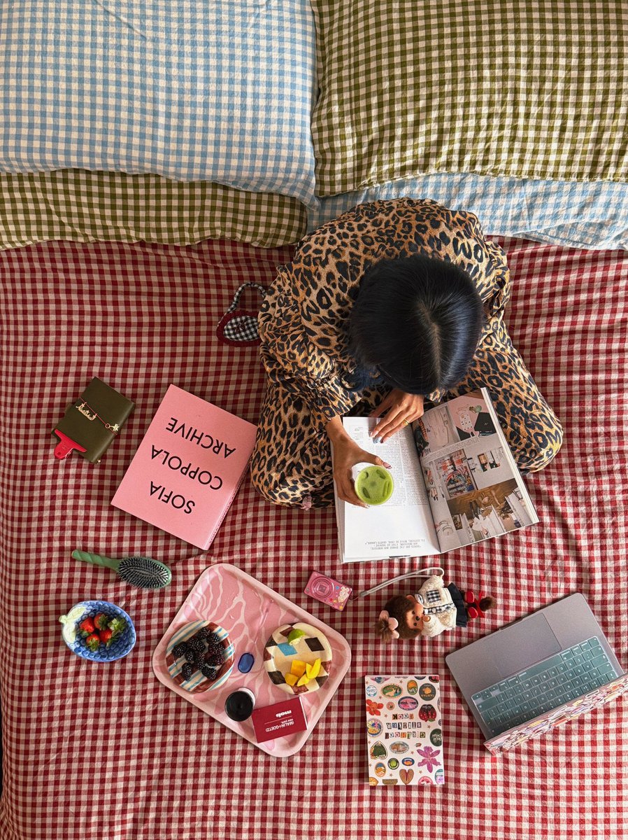 views down on my bed