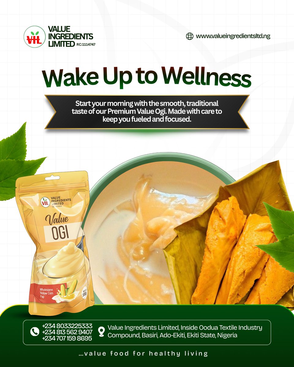 Value Ingredients Limited tweet media