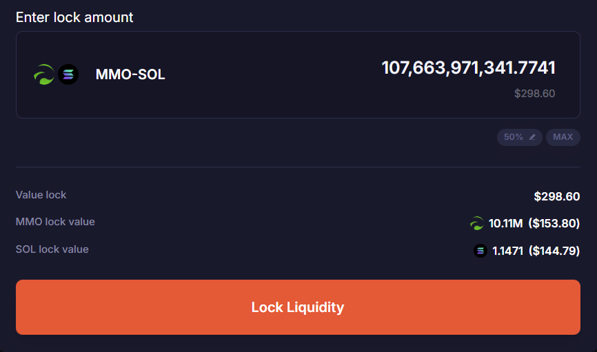 We’ve got your back! 💪

To show our commitment, another 1% has been locked permanently. Step by step, we build trust. 🛡️

Verify on Solscan: solscan.io/tx/jfjmxAuBDus…