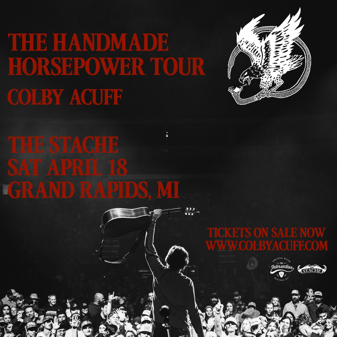sectionlive's tweet image. NEW SHOW - @ColbyAcuff The Handmade Horsepower Tour on Sat. 4/18 at The Stache. 

🎟 on sale now! sectionlive.com