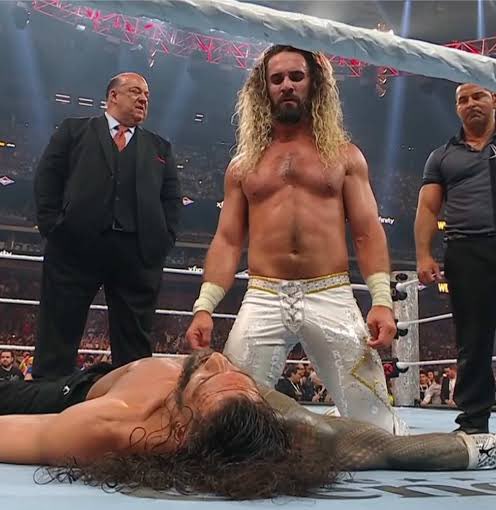 TwoHeadsPodcast's tweet image. Imagine having to JOB in back-to-back WrestleMania main events

Roman Reigns is OWED a Royal Rumble win

End of Discussion.