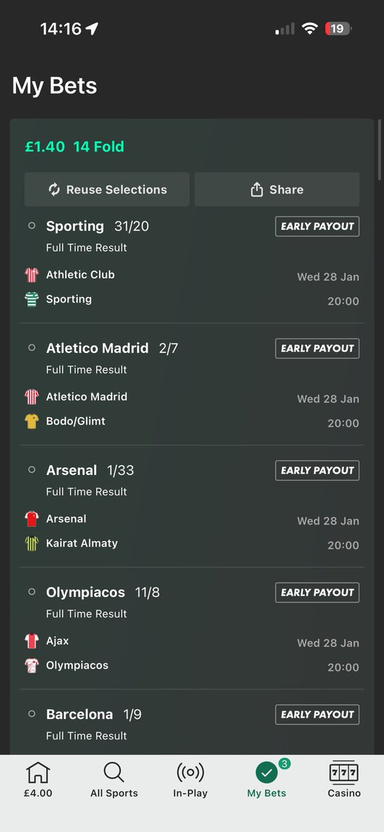 RobA7399's tweet photo. @FootyAccums https://t.co/biMopI7wdP