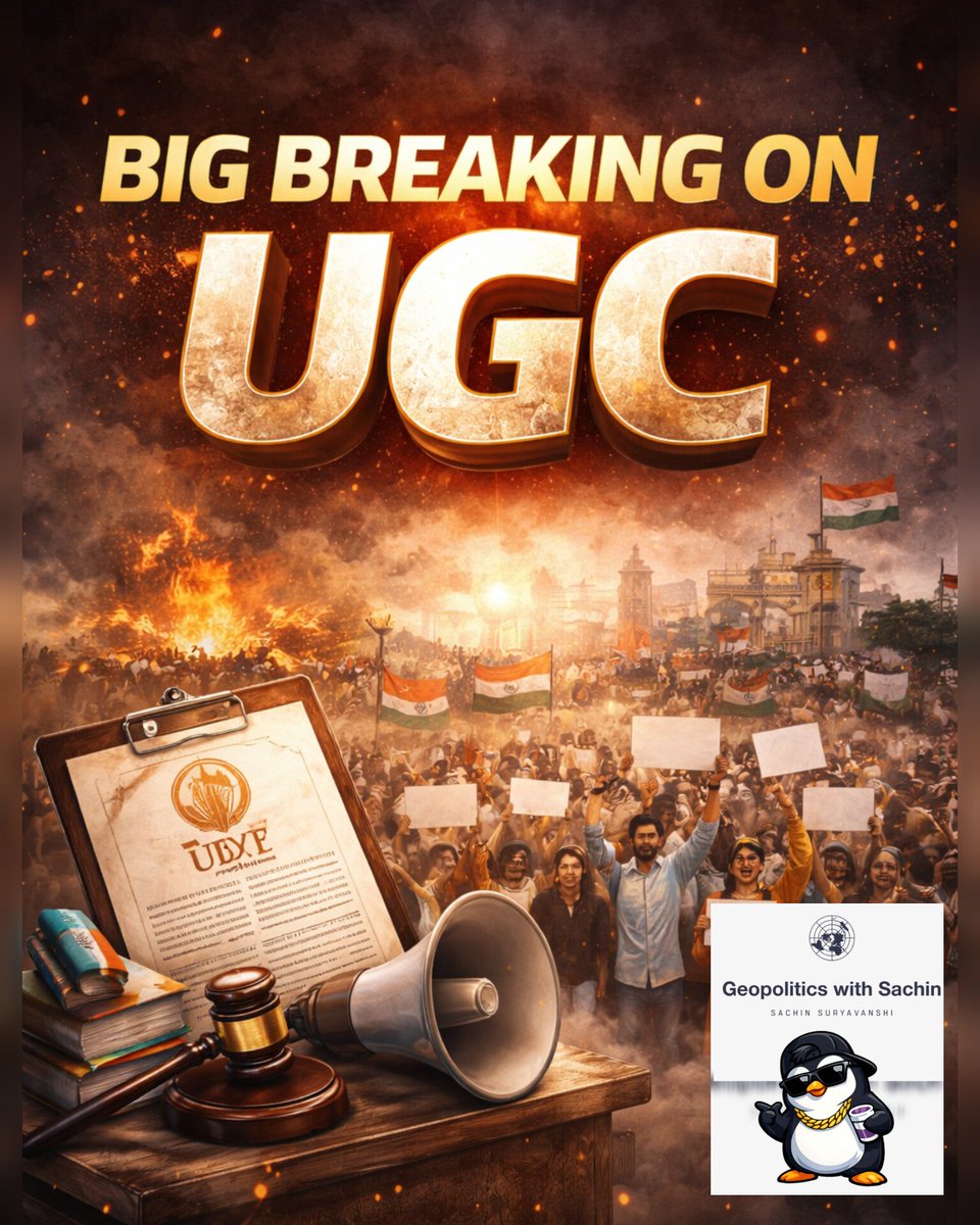 geopolitics_s's tweet image. 🚨 BIG BREAKING: UGC Update 🚨
Students raise their voices, the nation listens.
This isn’t just news — it’s a movement. 📢
#UGC #UGCNews #StudentsFirst #EducationUpdate