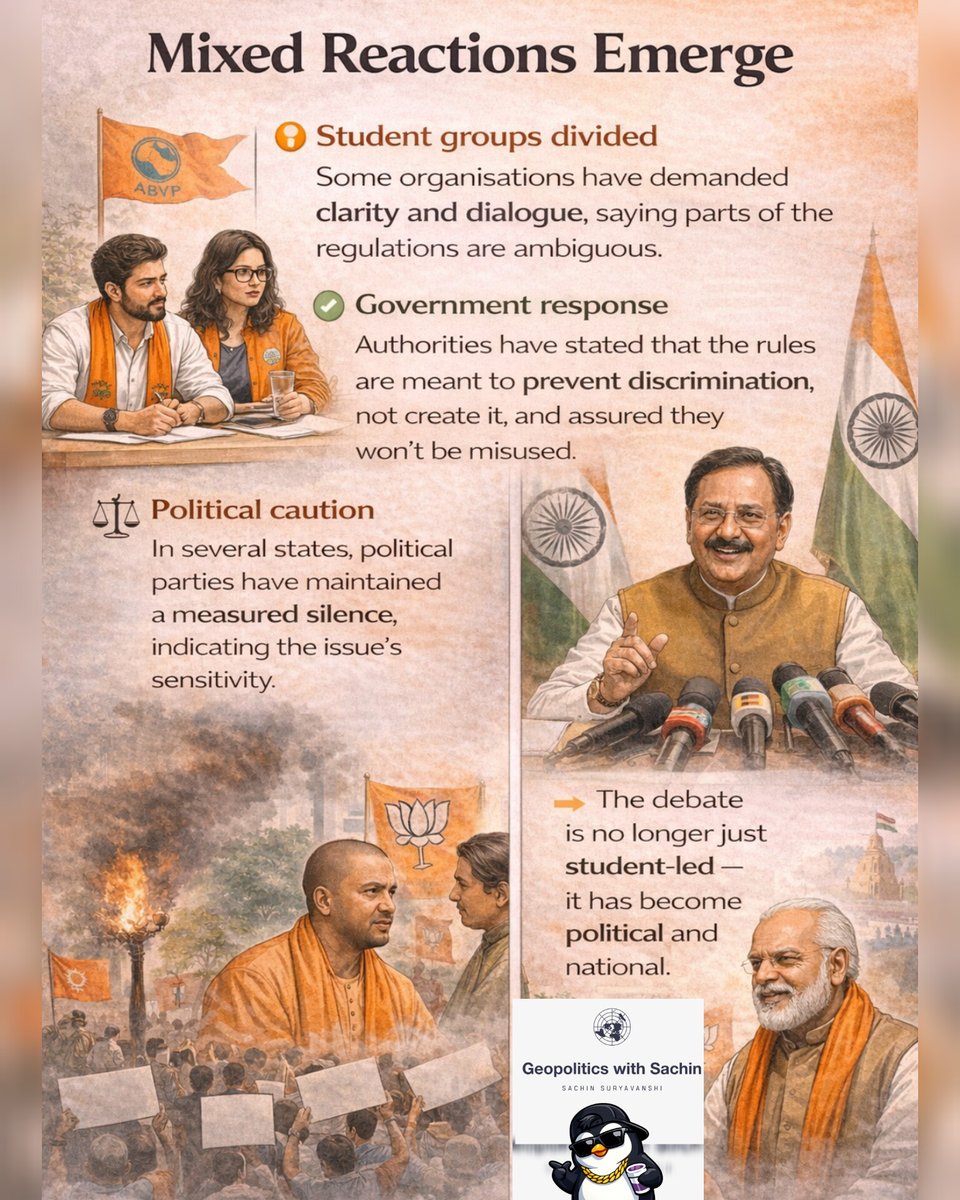 geopolitics_s's tweet image. 🚨 BIG BREAKING: UGC Update 🚨
Students raise their voices, the nation listens.
This isn’t just news — it’s a movement. 📢
#UGC #UGCNews #StudentsFirst #EducationUpdate