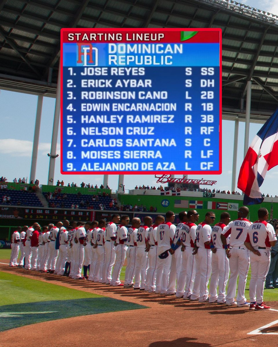 Team Dominican Republic earned its first #WorldBaseballClassic title in 2013! 🏆🇩🇴