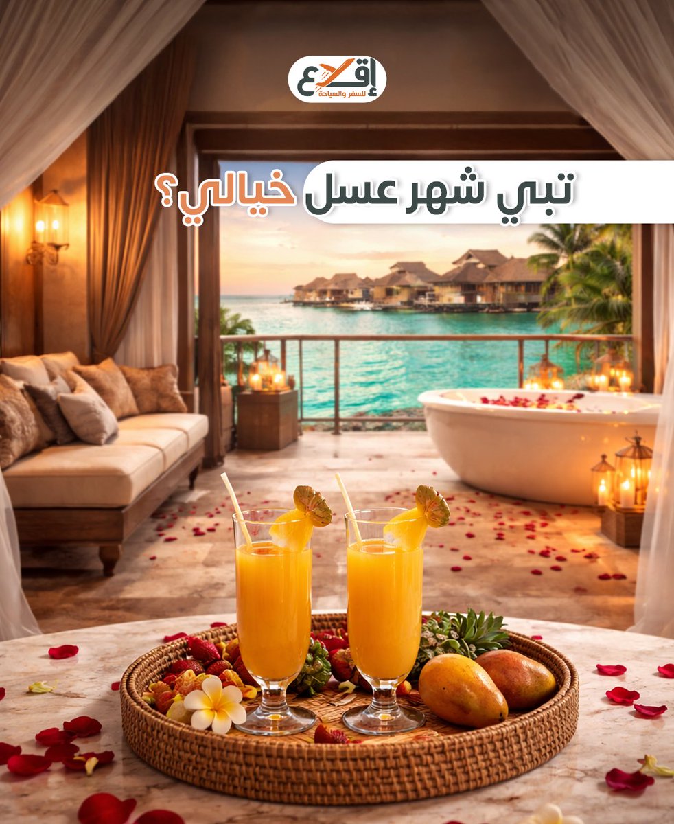 eqlaaksa's tweet photo. نخطط لأجمل بداية لحياتكم الجديدة.
 وجهات رومانسية وخصوصية تامة تليق بمناسبتكم.
 الرقم الموحد: 920020590 #إقلاع https://t.co/8A2q4qAIiU