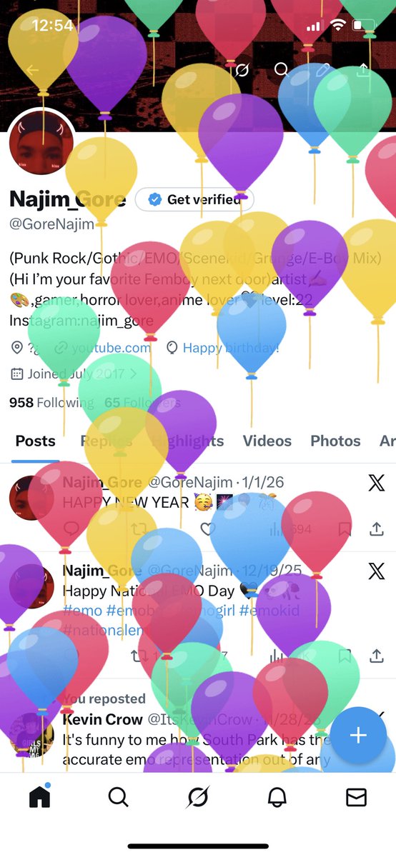 GoreNajim's tweet photo. It’s My BornDay 😋🎉🎂🥳🎈🎊 https://t.co/NN0HphG2Yg