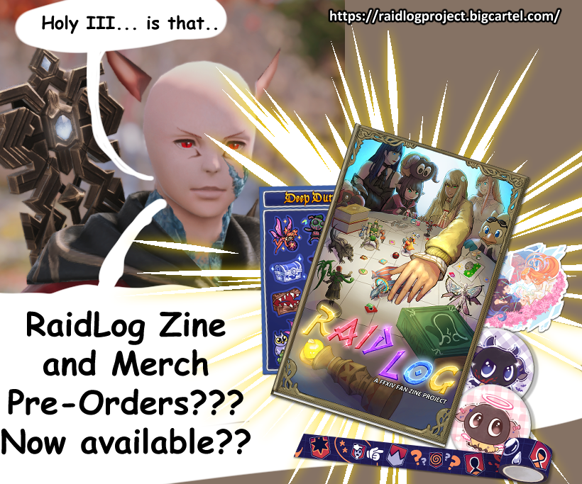 RaidLog Project (FFXIV Fan Zine) tweet media