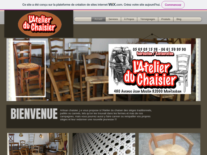 Ebénisterie Atelier du Chaisier à #Montauban (#TarnEtGaronne) L'Atelier du Chaisier, ébéniste qui assure la fabrication de chaises et meubles. Votre menuisier en sièges, artisan d'art vous propo...
Suite 👉 artisansdupatrimoine.fr/professionnel/…
#Artisan #Restauration #Patrimoine