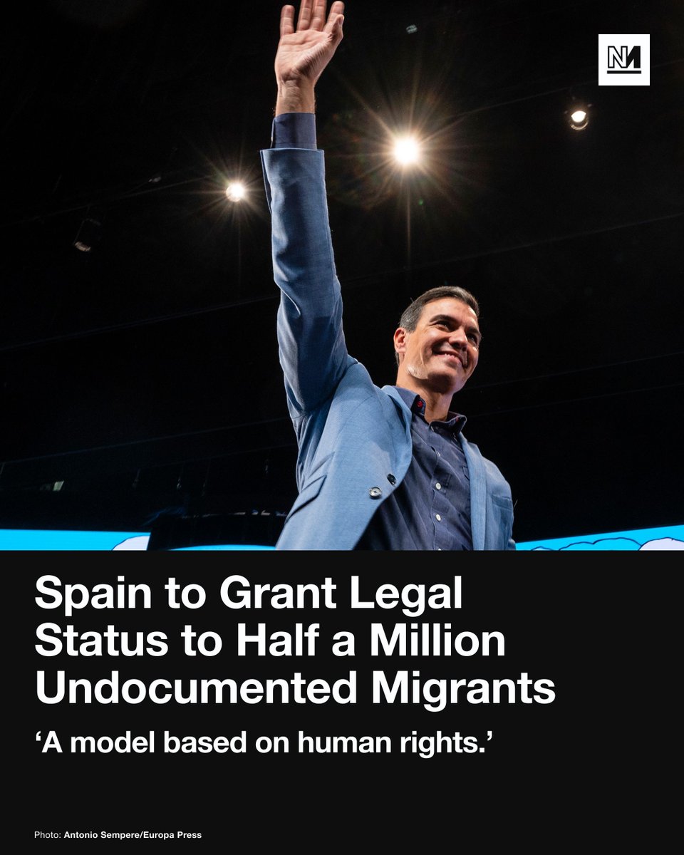Spain has announced that it will legalise the status of at least half a million undocumented migrants, in stark contrast to increasingly draconian anti-migrant policies in other countries.

The new measures will grant migrants one-year residence permits that can later be