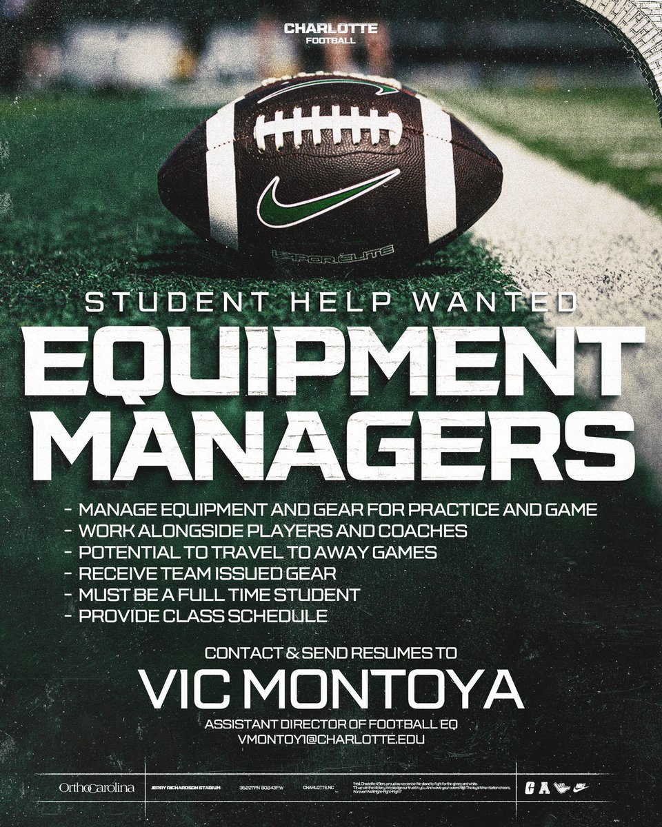 Charlotte Football tweet media