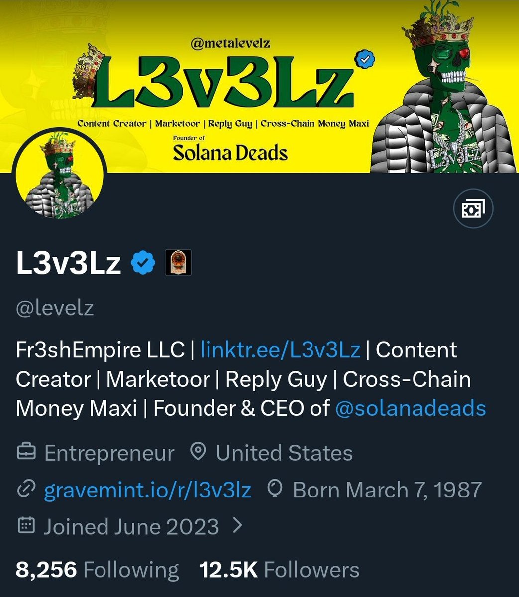 levelz's tweet image. Notice anything different? 

New handle is @levelz courtesy of X handle marketplace. 

How did I do? 

Be honest.