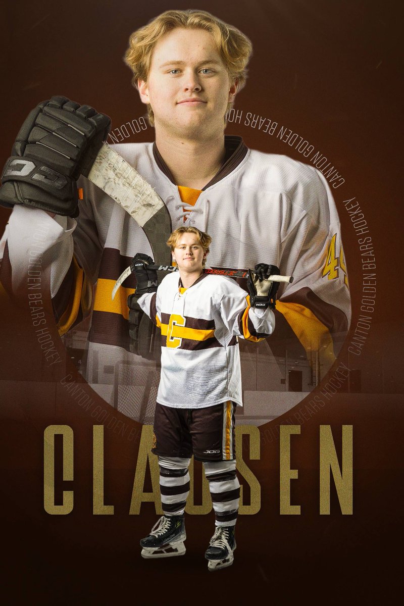 CantonBVH's tweet photo. Game Day. 
It's senior night at The Pav! We celebrate the careers of our eldest Golden Bears during our league matchup with Salmon River. Puck drop is 7:30, but come early to celebrate our seniors!
#GoldenBearHockey 🐻🏒 https://t.co/sk2MIlCoyb