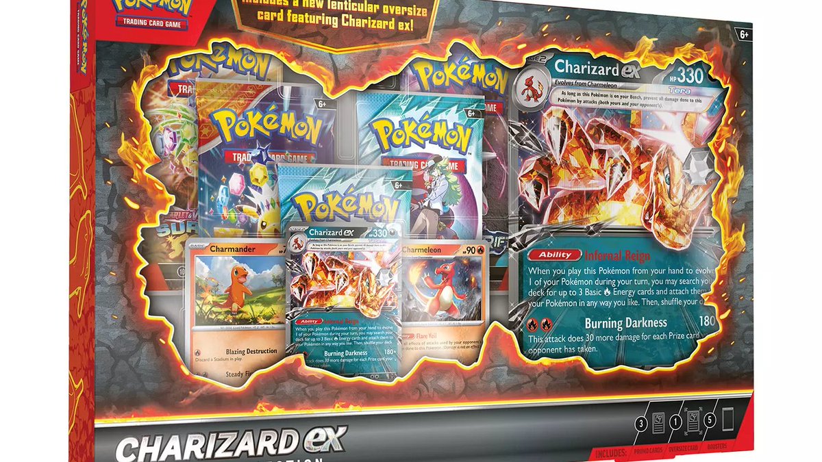 PokemonDealsTCG's tweet image. Unless you have Star Rewards points from previous purchases, I suggest canceling if you ordered $50 Charizard Ex Special Collection Boxes today from Macy's (they may reduce the price if it doesn't sell out)

➡️bit.ly/49Mfthp

Normal retail price is between $30-35