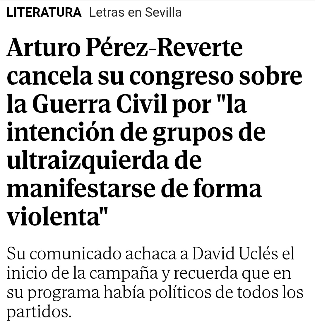 La Transición en el punto de mira. Se pretende arruinar el ejemplar proceso que culminó en la Constitución y en el que se forjaron en España los cimientos de la democracia. Unas buenas jornadas que reúnen anualmente personalidades de toda clase y condición canceladas por amenazas