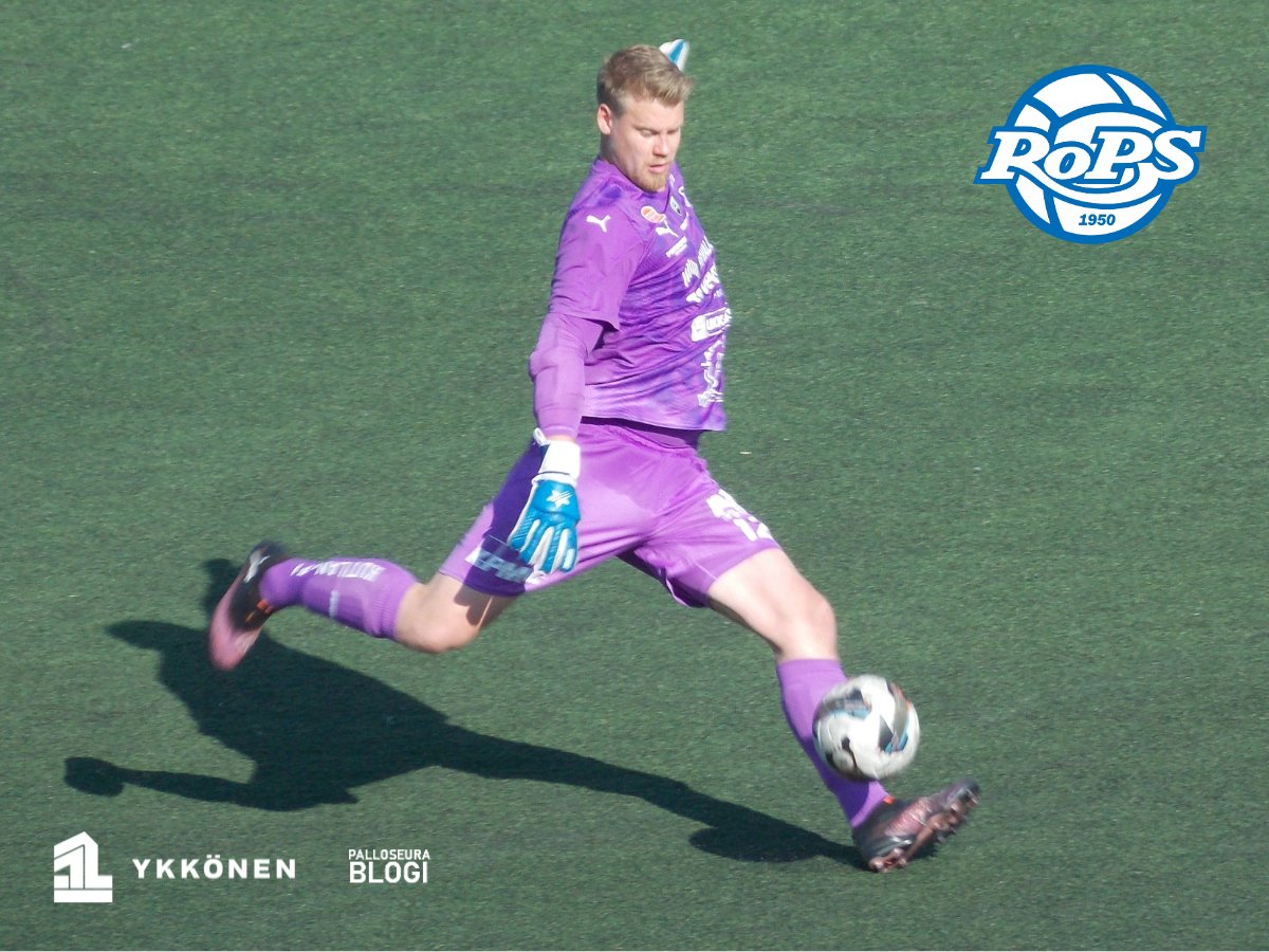 Sopimusuutisia! Maalivahti Mikko Rantala jatkaa #RoPS:n väreissä myös tulevalla kaudella. 💙 #siniselläsydämellä #Ykkönen