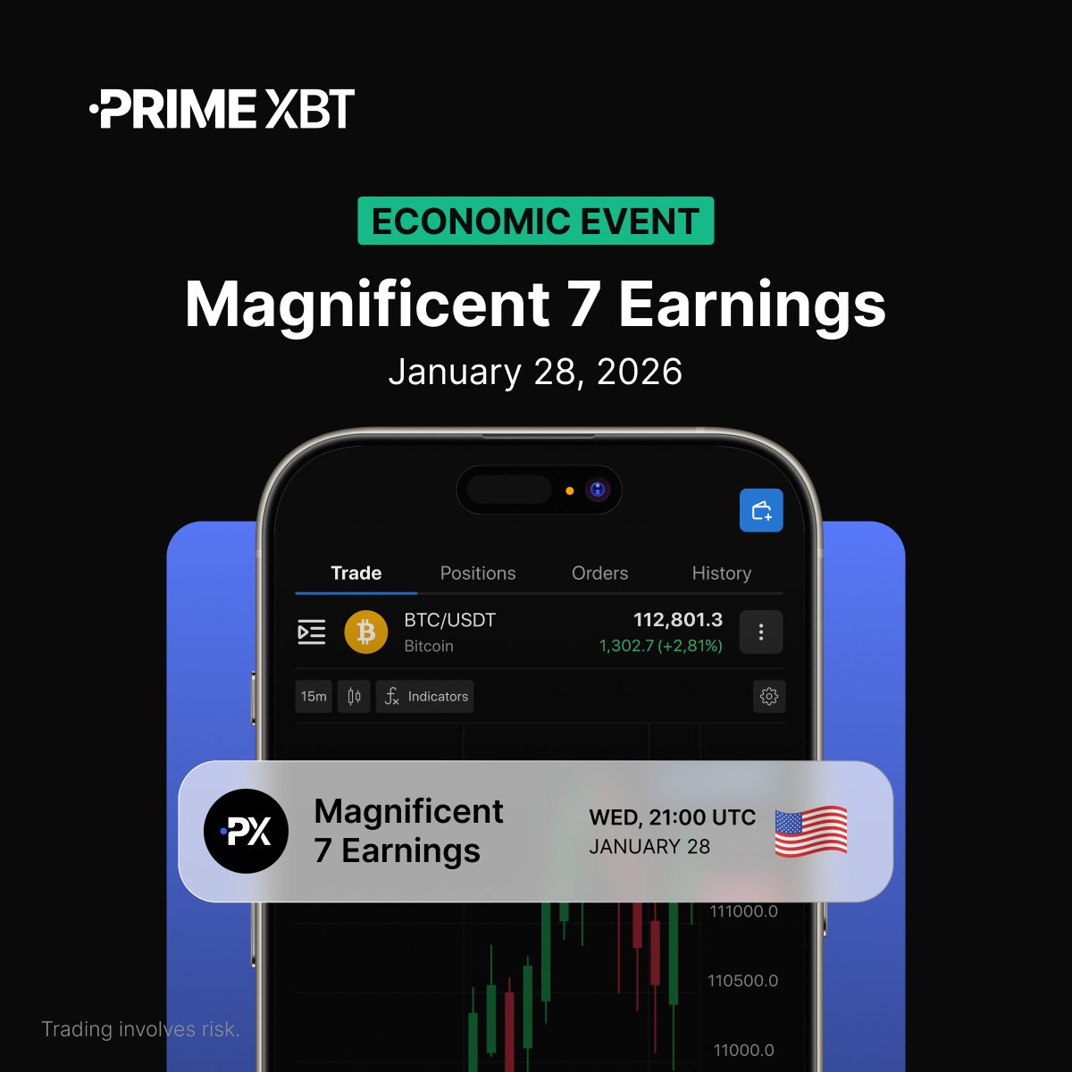 🌐 Magnificent 7 Earnings 21:00 UTC #Tesla, #Meta, and #Microsoft report  today, kicking off Mag 7 earnings, with #Apple due Thursday. After driving  most market gains, results may test investor confidence amid