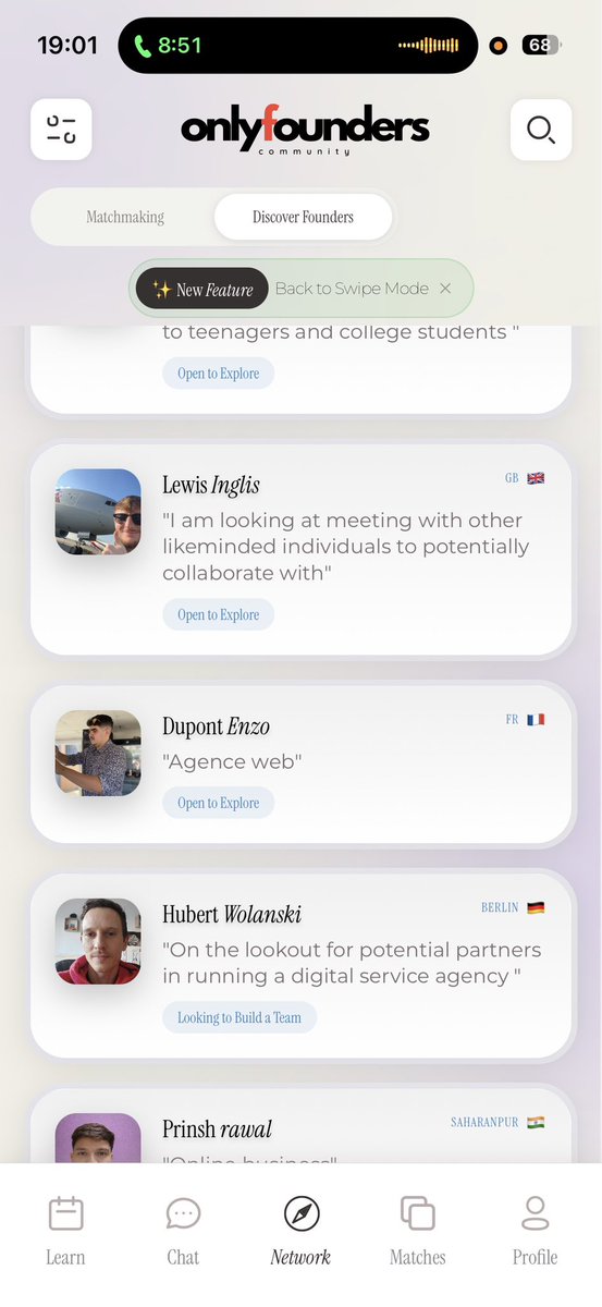 Monta - OnlyFounders App tweet media