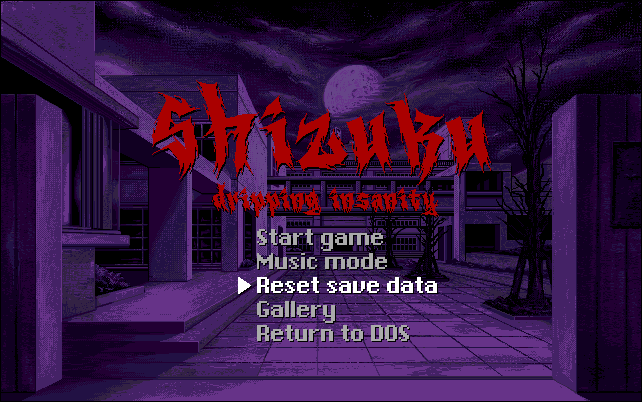 CDRomance_Spike's tweet photo. Iconic PC-98 visual novel Shizuku (雫) English translation is here, marking its 30th anniversary… if only we were still young enough to be traumatized by it.

#PC98 #NewEnglishPatch https://t.co/hXr1wNQdXQ