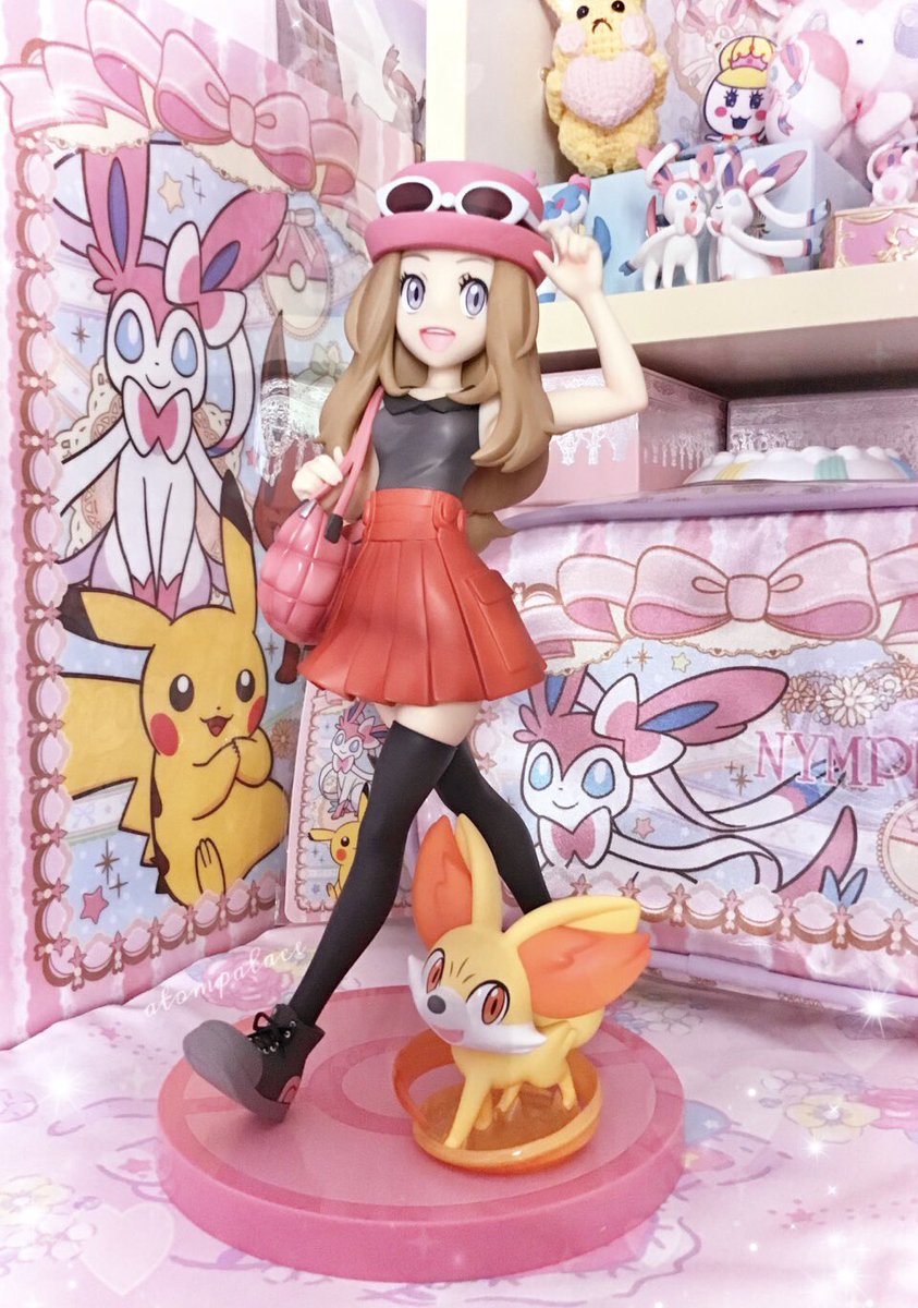 atompalace's tweet photo. grail get!!!! 💖 I’ve always wished for this Serena and Fennekin figure by Kotobukiya, so when they announced her rerelease it was an instant preorder from me! she finally arrived and I’m so impressed with the attention to detail ❤️💕 gorgeous!!! https://t.co/9QFQLhbdFn