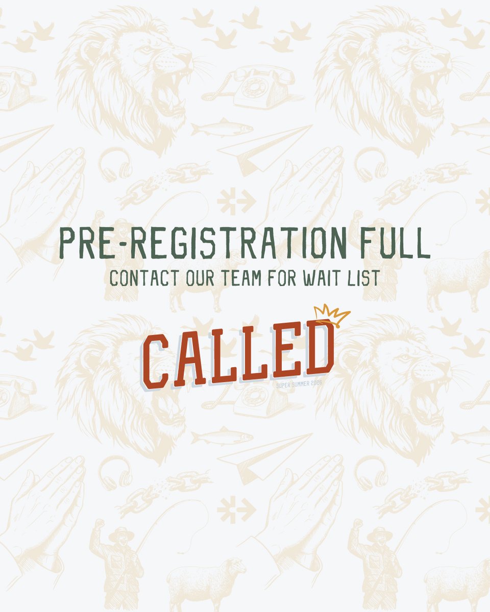 KNCSB's tweet photo. 🚨 Super Summer pre-registration is FULL for all weeks! 🙌

Interested leaders can join the waitlist by contacting Madisen Gillespie at mgillespie@kncsb.org. We’ll reach out if spots open. https://t.co/GgBkEycP7E