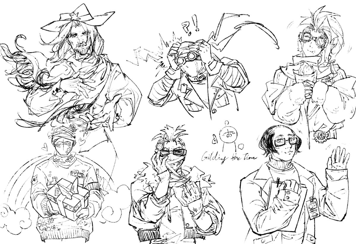 给时光镀金 tweet media