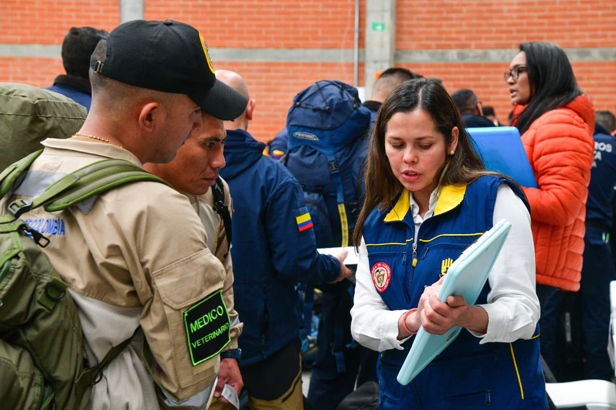 🇨🇴🚨 ¡La Selección Colombia de Búsqueda y Rescate se reúne en 2026!

La UNGRD inicia el primer ejercicio del grupo que afrontará la #ReclasificaciónUSARCOL1 ante Naciones Unidas.

💪👩‍🚒👨‍🚒 60 integrantes de grupos USAR de las entidades operativas del país se encuentran en