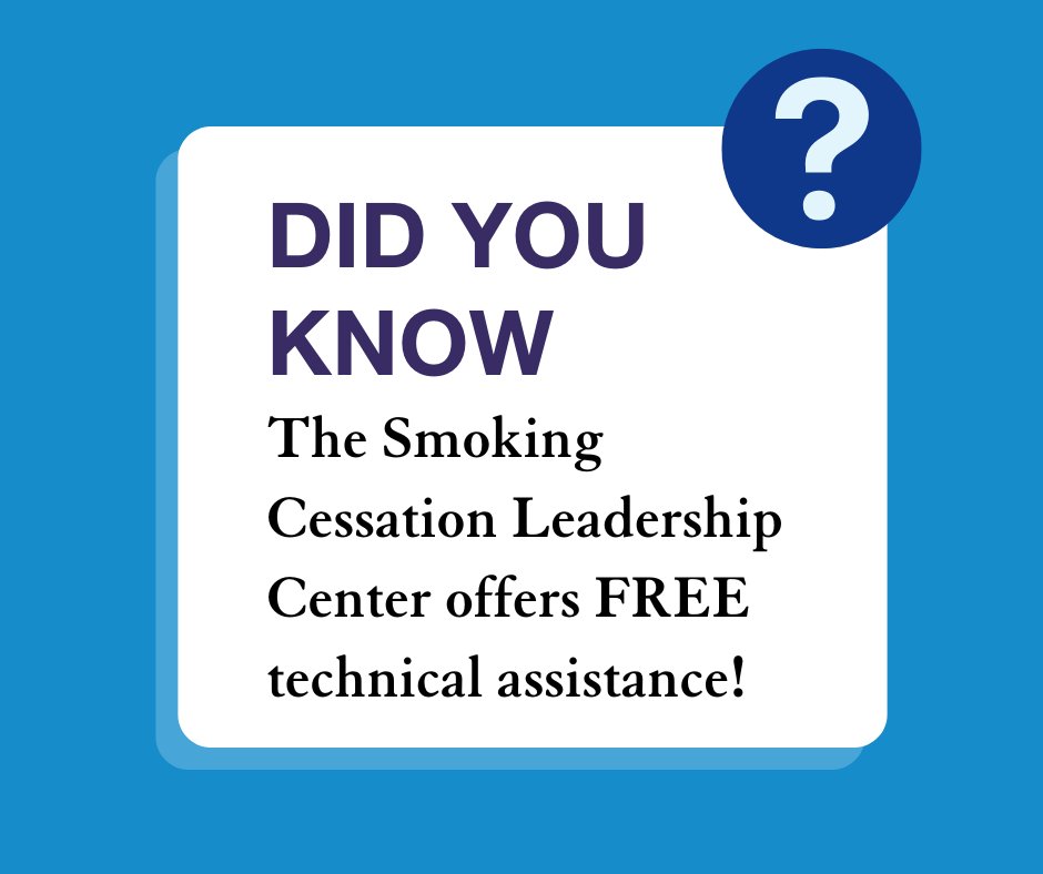 UCSF Smoking Cessation Leadership Center tweet media