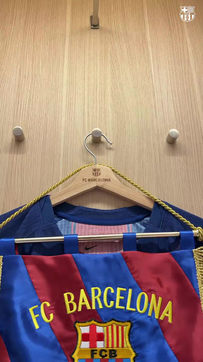 💙❤️ Sous nos couleurs blaugrana ce soir ! #BarçaCopenhague